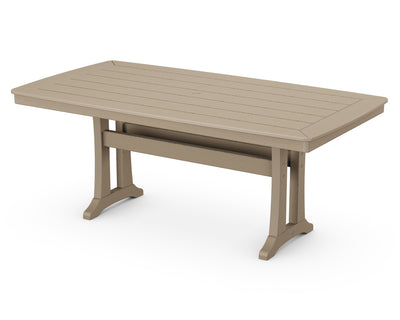 Polywood: Nautical Trestle 38" x 73" Dining Table