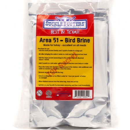 Sucklebusters: Turkey- Bird Brine Kit