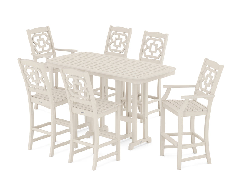 Polywood: Chinoiserie 7-Piece Bar Set