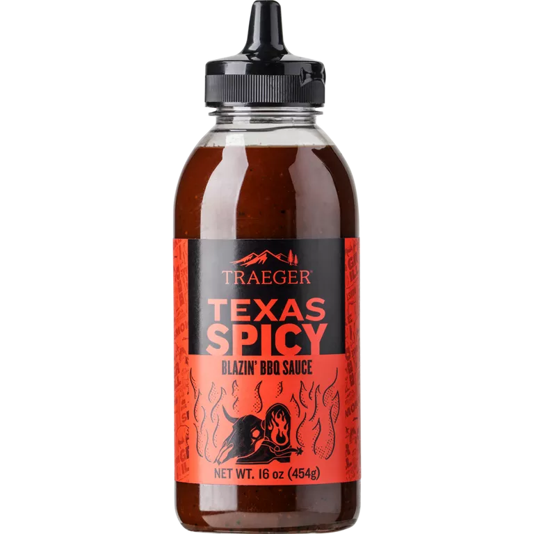 Traeger: Texas Spicy BBQ Sauce- 16oz. Squeeze Bottle