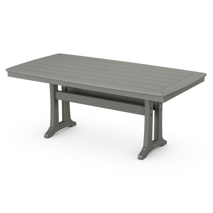 Polywood: Nautical Trestle 38" x 73" Dining Table