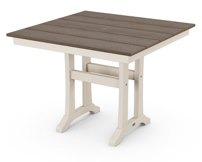 Polywood: Farmhouse Trestle 37" Dining Table