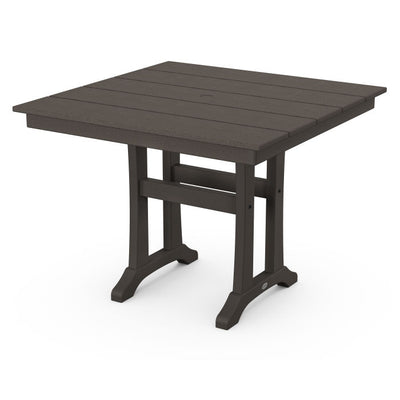 Polywood: Farmhouse Trestle 37" Dining Table