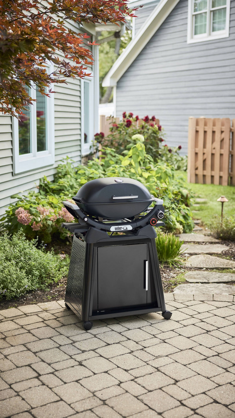 Weber Grills: Q 2800N+ BLK PRM CART BNDL