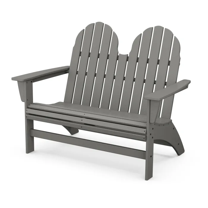 Polywood: Vineyard 48" Adirondack Bench