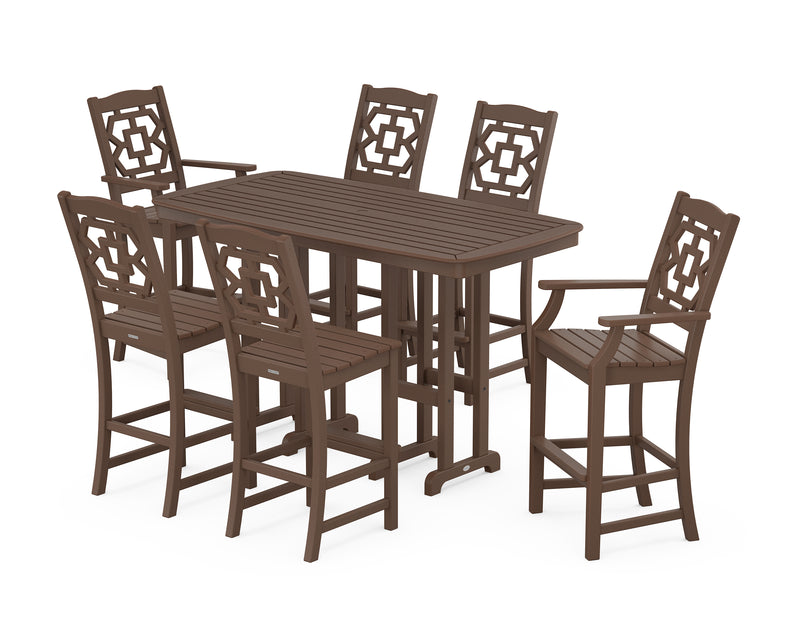 Polywood: Chinoiserie 7-Piece Bar Set