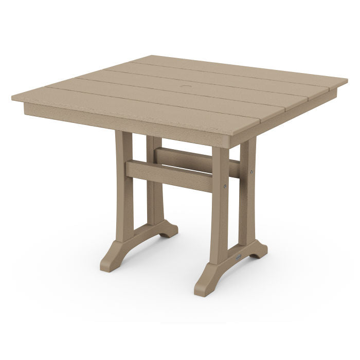 Polywood: Farmhouse Trestle 37" Dining Table