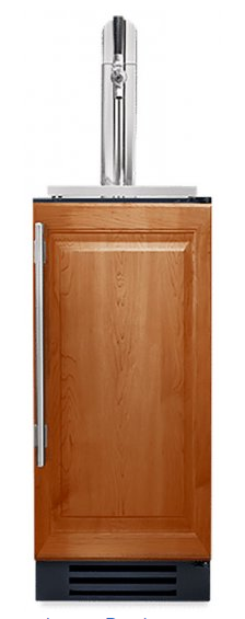 True Refrigeration: BEVERAGE DISPENSER Solid Panel Ready - Single Tap - Hinge Right (R)