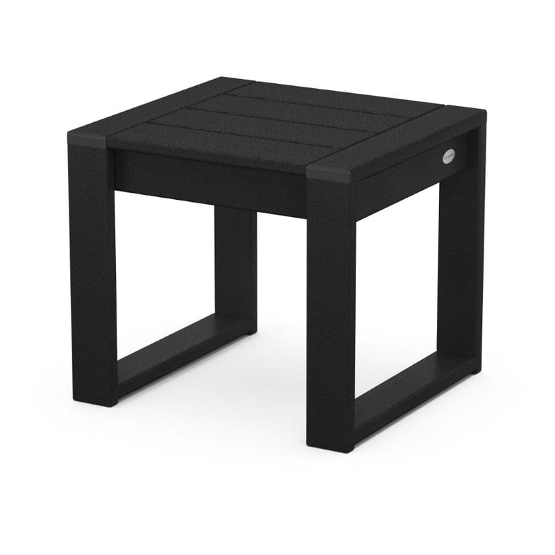 Polywood: EDGE End Table in Black