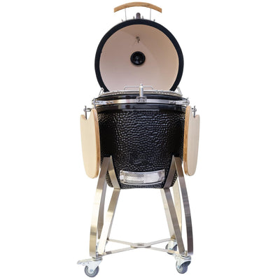 Coyote Grills: Asado Smoker w/ Stand & Side Shelves