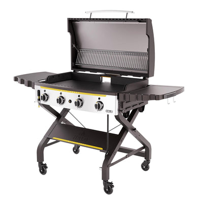 Halo Products: Elite 4 Burner, 8 Zone Griddle LP