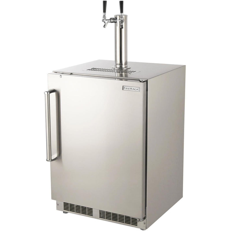 Fire Magic: Outdoor Rated Kegerator with Stainless Steel Premium Door