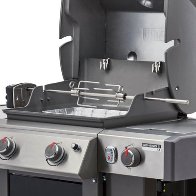 Weber:  Genesis Rotisserie - 2&3B Grills - Amer - Cooking