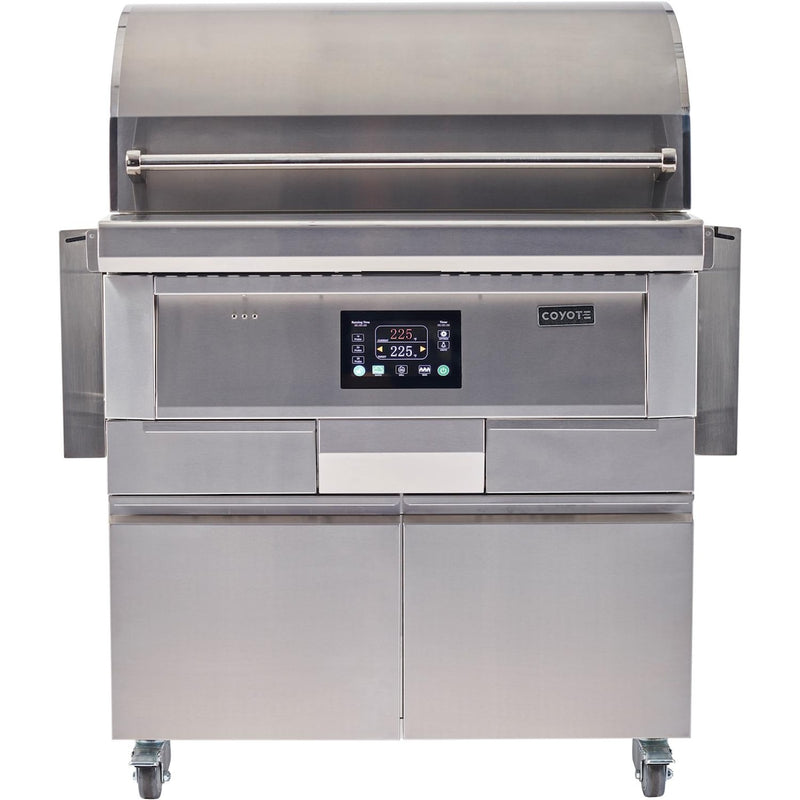 Coyote Grills: 36" Coyote Pellet Grill on Cart