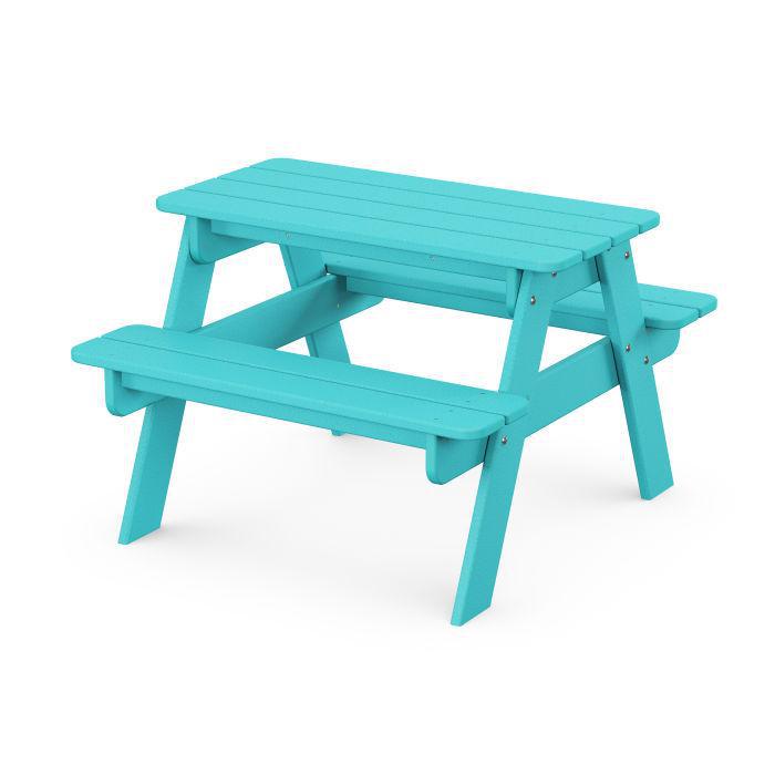 Polywood: Kids Picnic Table-CLASSIC FINISH