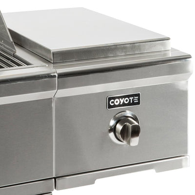 Coyote Grills:  Single Side Burner for Carts; LP Gas : C and S-SERIES AND HYBRID ACCESSORY