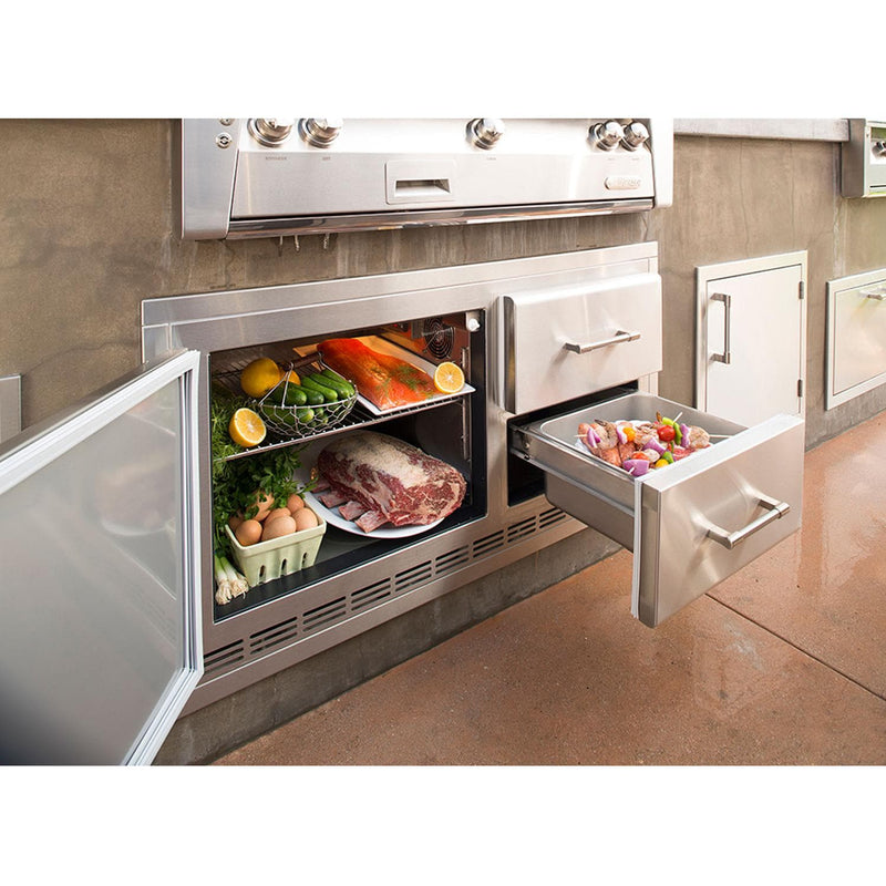 Alfresco: Built-In Under Grill Refrigerator