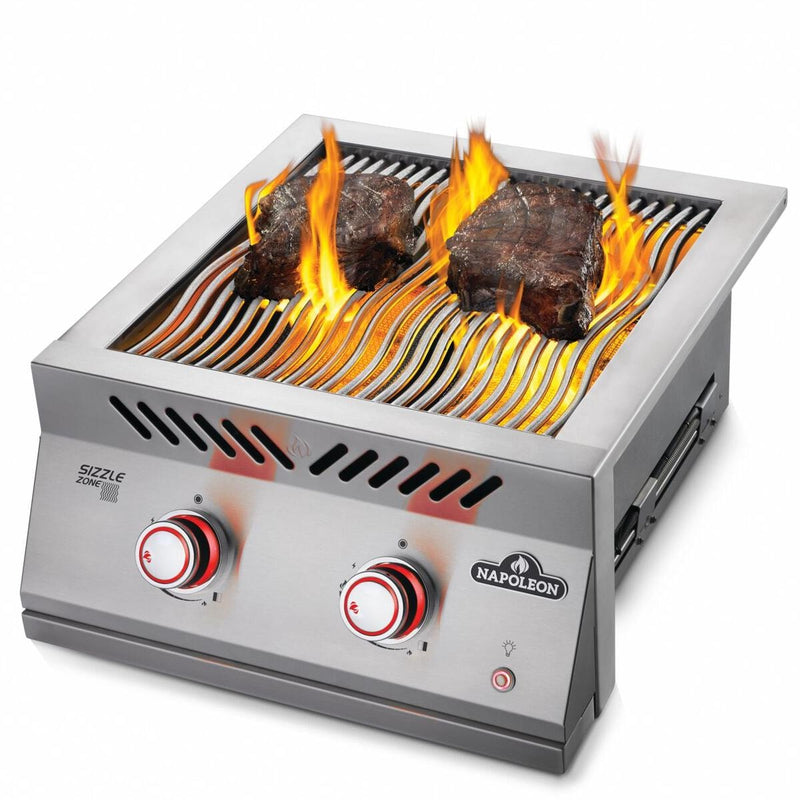 Napoleon: 700 Series Double Infrared Burner w/ Stainless Steel Cover