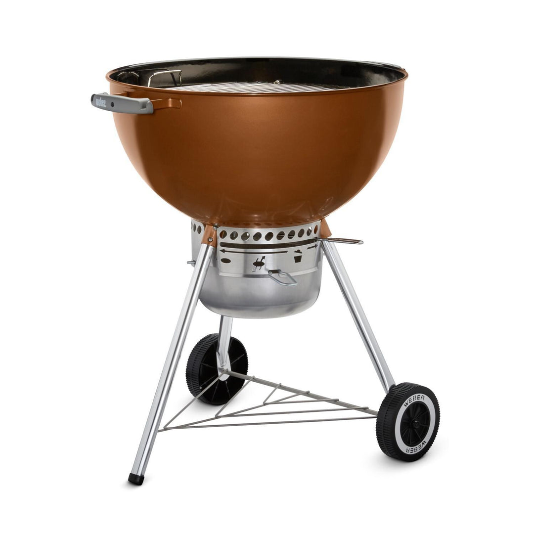Weber Compact Kettle 18/22インチ Weber Original Kettle Premium 22-Inch Charcoal Grill - Black