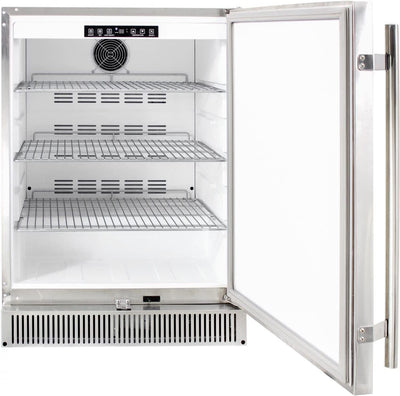 Blaze: 24" Outdoor Rated Stainless Fridge 5.2 CF