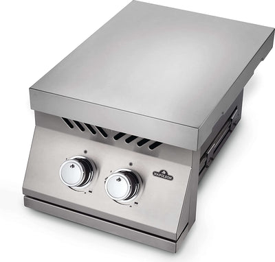 Napoleon: 500 Series Double Side Burner w/ Stainless Steel Cover