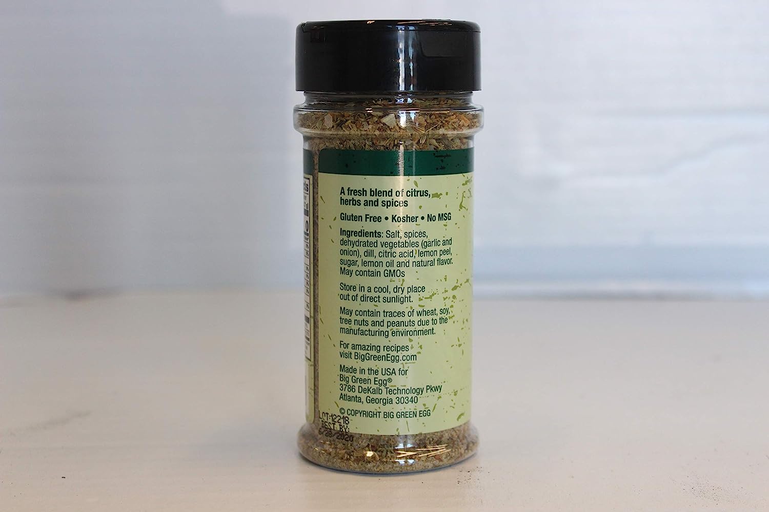 Big Green Egg Citrus and Herb