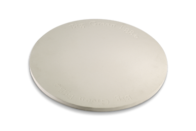 Big Green Egg:  Flat Pizza & Baking Stone (Diameter 12 in / 30cm) (for XXL, XL, L, M)