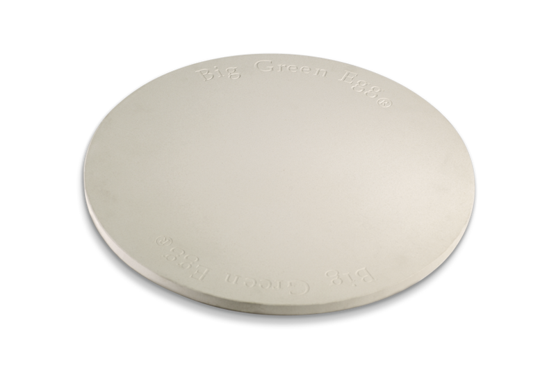 Big Green Egg:  Flat Pizza & Baking Stone (Diameter 12 in / 30cm) (for XXL, XL, L, M)