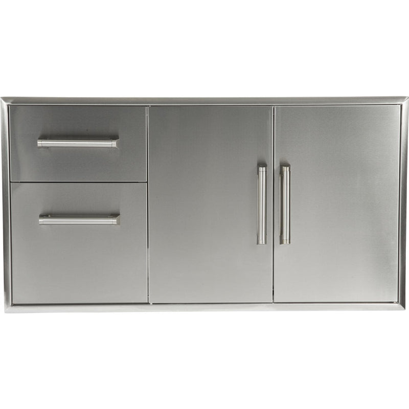 Coyote Grills: 45" Double Access Doors w/ Two Drawer Cabinet Combo
