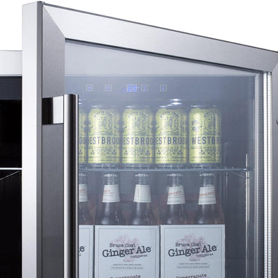 Summit Appliance: 24" Outdoor Refrigerator w/ Glass Door