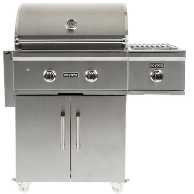 Coyote Grills:  Single Side Burner for Carts; LP Gas : C and S-SERIES AND HYBRID ACCESSORY