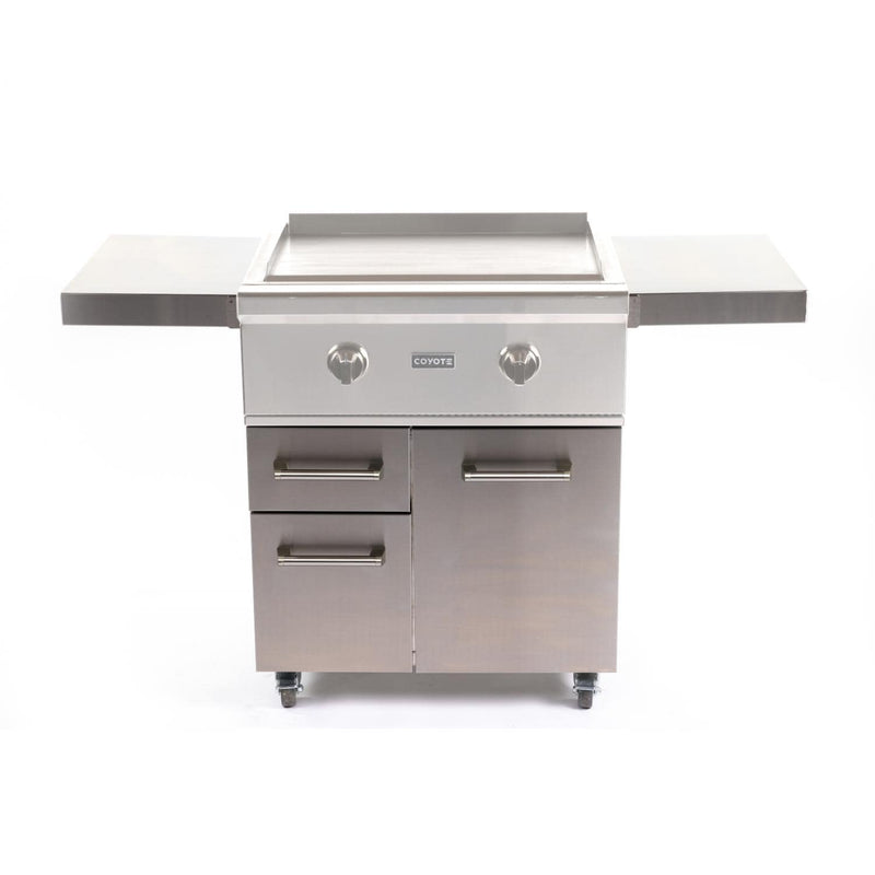 Coyote Grills:  30" Flat Top Grill Cart