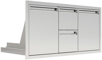 PCM: 350H Series 42" Door/Double Drawer w/ Trash Roll-Out Combo