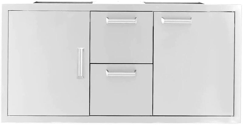 PCM: 350H Series 42" Door/Double Drawer w/ Trash Roll-Out Combo