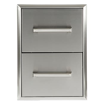 Coyote Grills: 16" 2 Drawer Cabinet