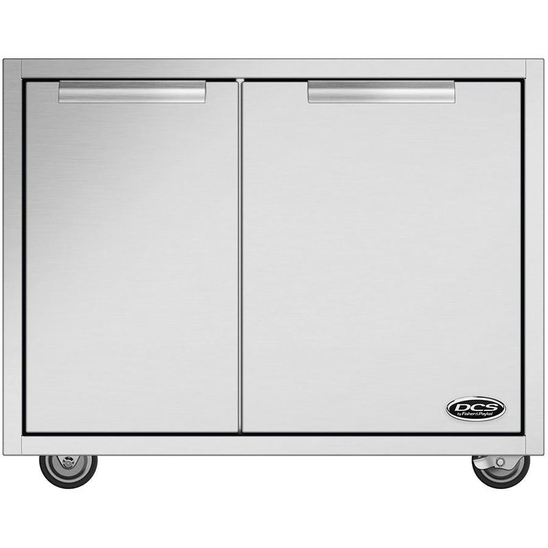 DCS: 30" Grill CAD CART ONLY with (for 30" Series 7 & 9 Grills) (Side Shelf Kits Sold Seperately)