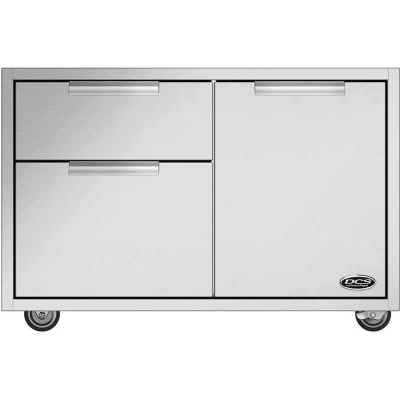 DCS: 36" Grill CAD CART ONLY with (for 36" Series 7 & 9 Grills) (Side Shelf Kits Sold Seperately)