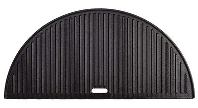 Kamado Joe:  Big Joe  - Half Moon Cast Iron Reversible Griddle