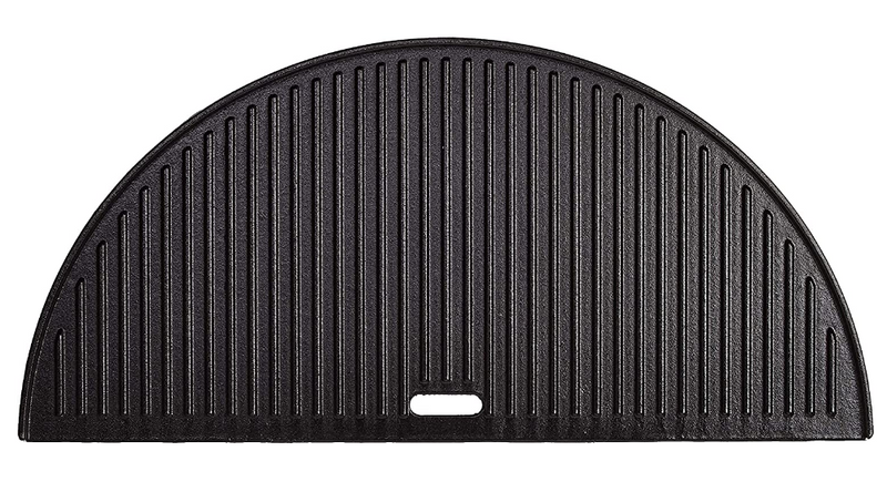 Kamado Joe:  Big Joe  - Half Moon Cast Iron Reversible Griddle