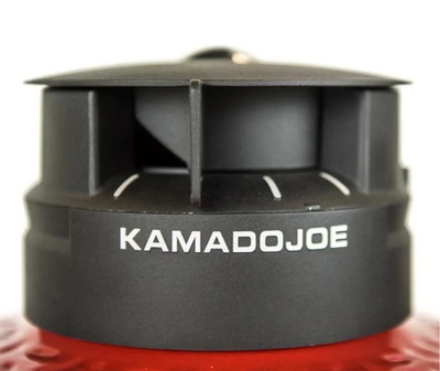 Kamado Joe:  Joe Jr. Red w/ Cart, Heat Deflector & Tools