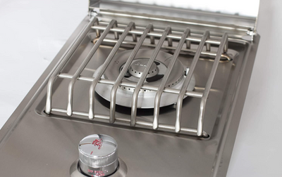 Bull Grills: Single Stainless Steel Drop In Side Burner