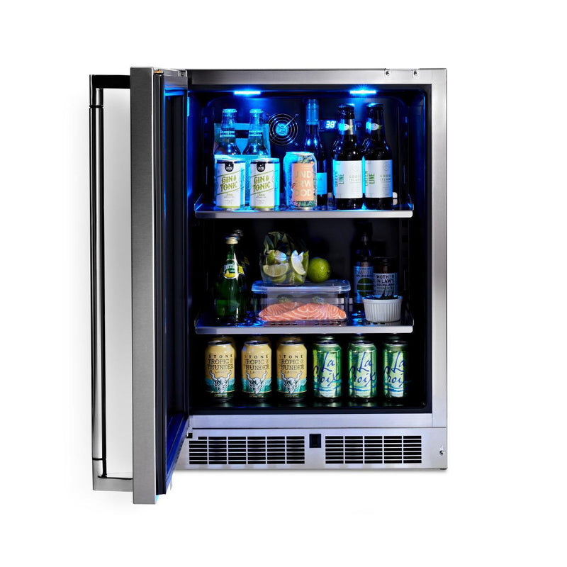 Lynx Pro: 24" Outdoor Glass Door Refrigerator