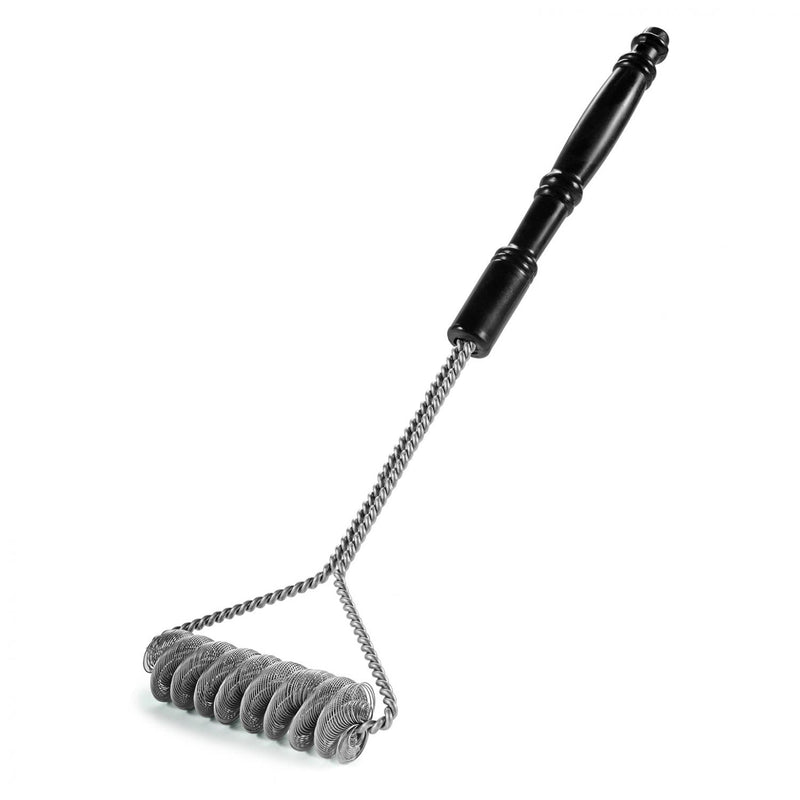 Brushtech: 21" Quad Spring Safety Double-Helix Bristle-Free BBQ Grill Brush