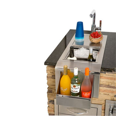 Alfresco: Versa Sinks 14" Bartender & Sink System