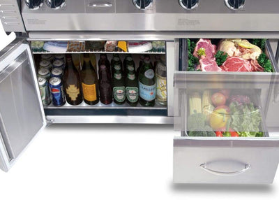 Alfresco: Refrigerator (Mounted on 42" BBQ Cart)