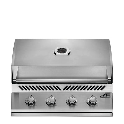Napoleon:   Built-In 500 Series 32 Natural Gas Grill, Stainless Steel