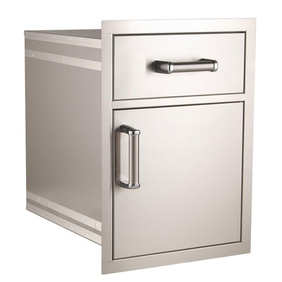 Fire Magic: 18" Flush Mount Dry Pantry Door/Drawer Combo