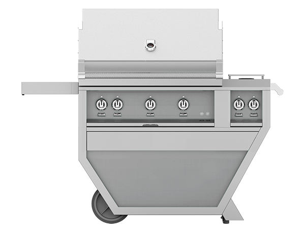 Hestan:  42" Deluxe Cart Grill with Side Burner