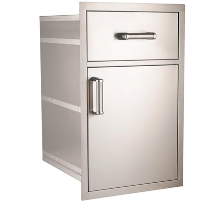 Fire Magic: 20" Flush Mount Dry Pantry Door/Drawer Combo