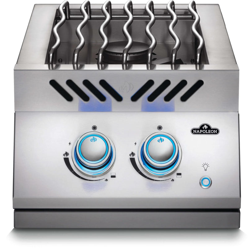 Napoleon: 700 Series Double Side Burner w/ Stainless Steel Cover